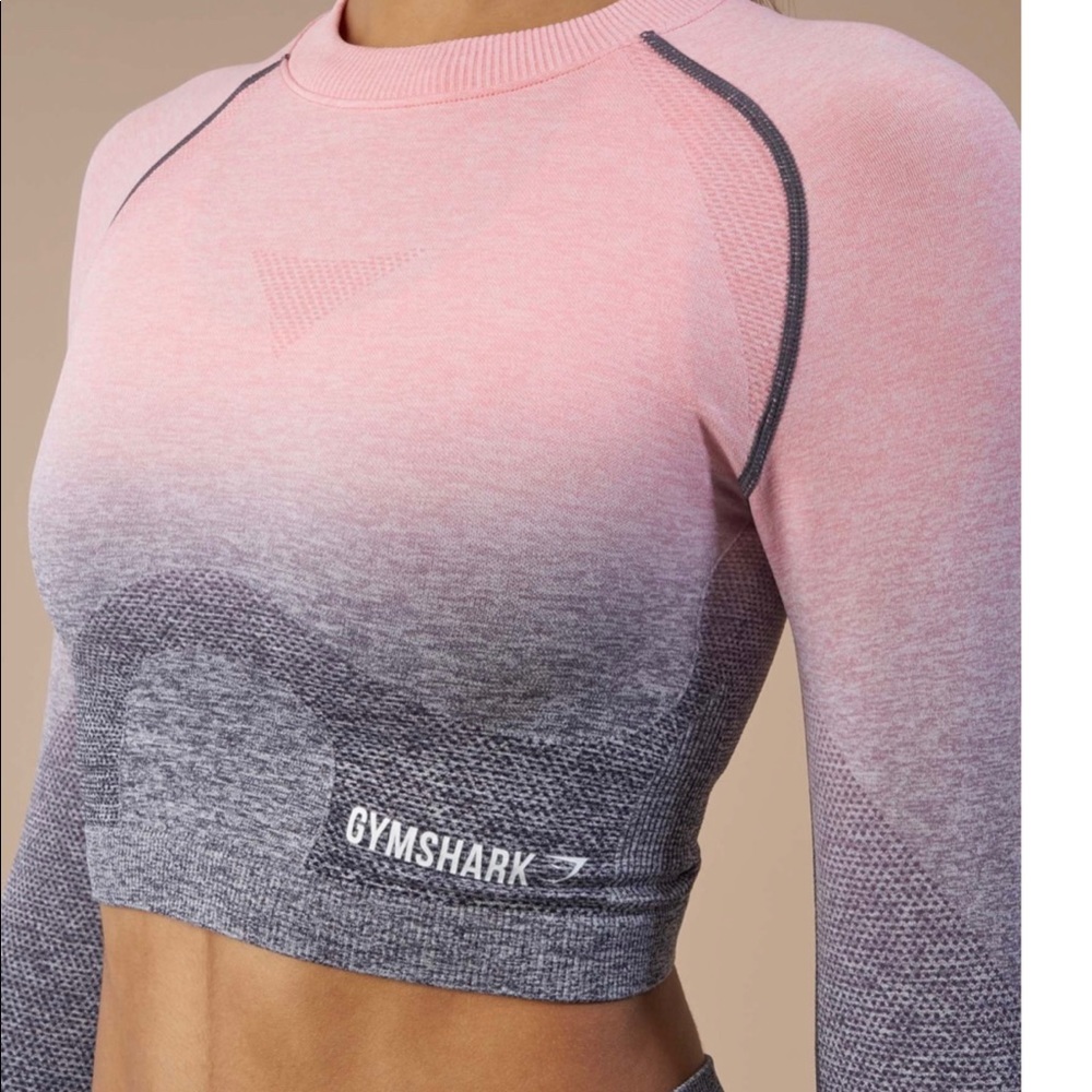 Ombré Seamless Crop Top